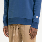 Sweat Terry Classic Crew - Denim - Mixte