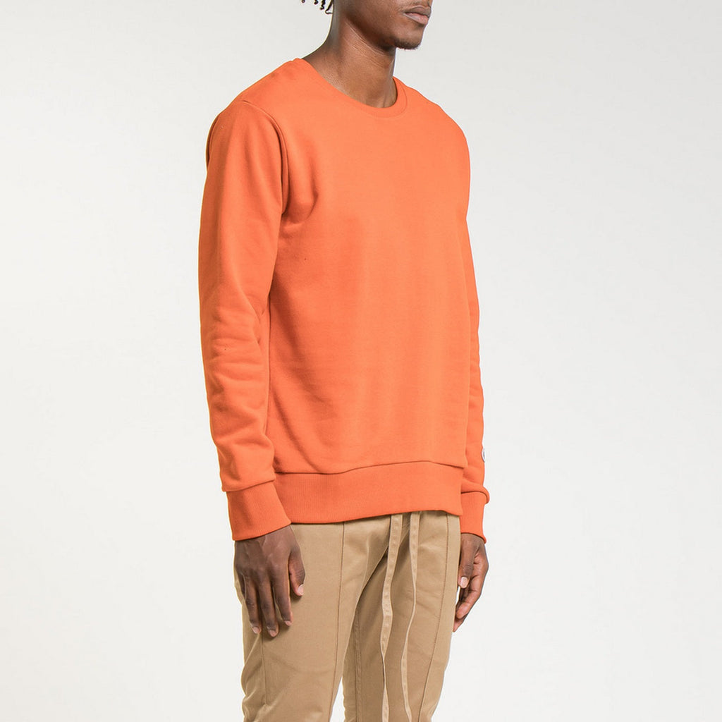 Sweat Terry Classic Crew - Orange - Mixte