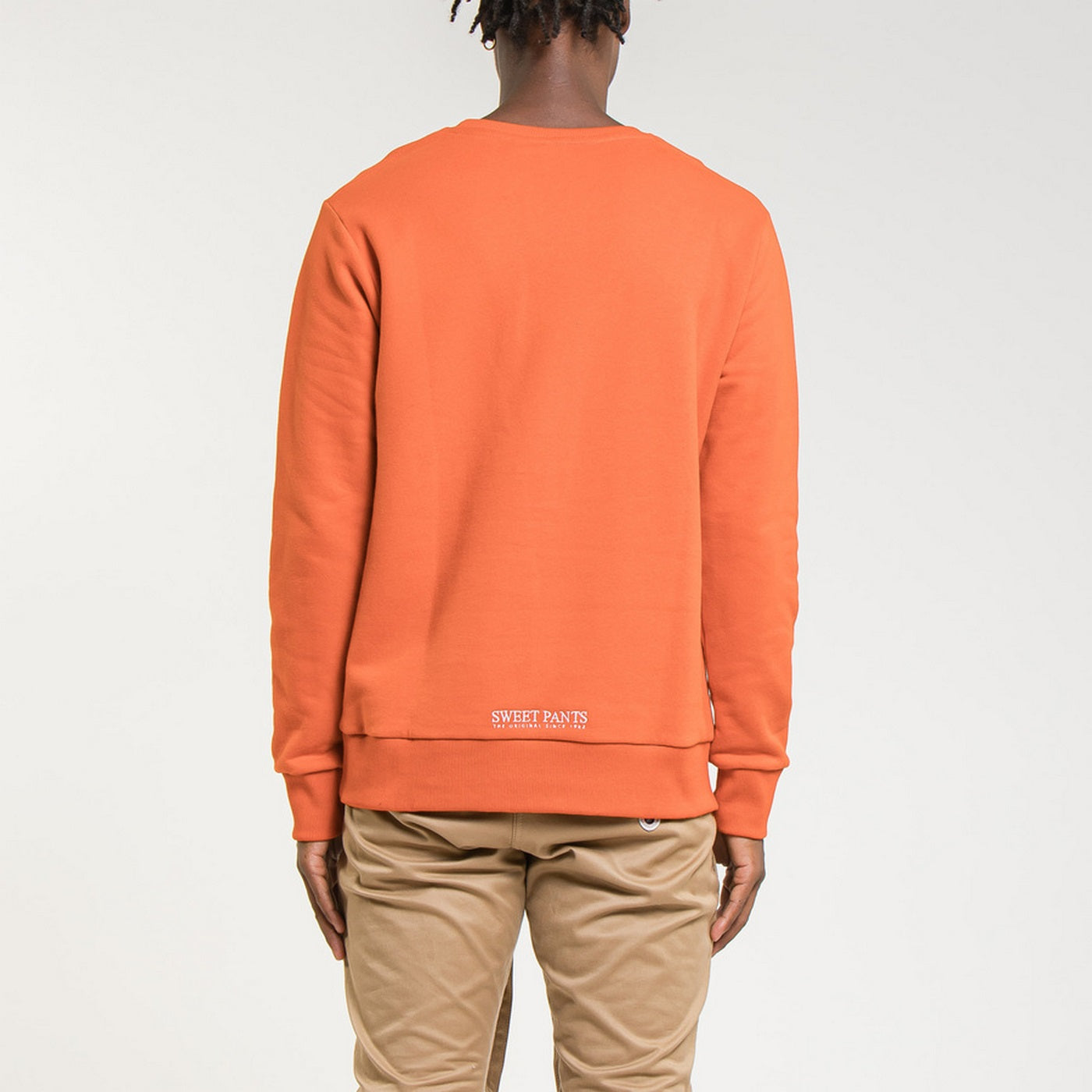 Sweat Terry Classic Crew - Orange - Mixte
