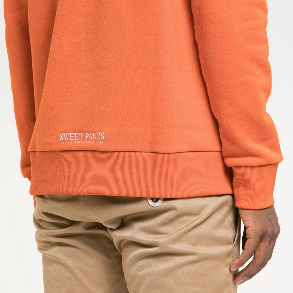 Sweat Terry Classic Crew - Orange - Mixte