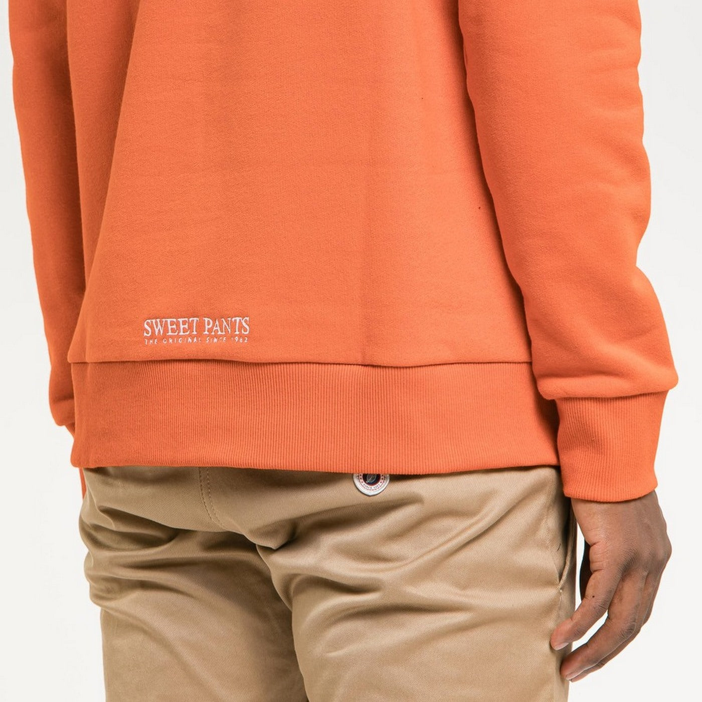 Sweat Terry Classic Crew - Orange - Mixte
