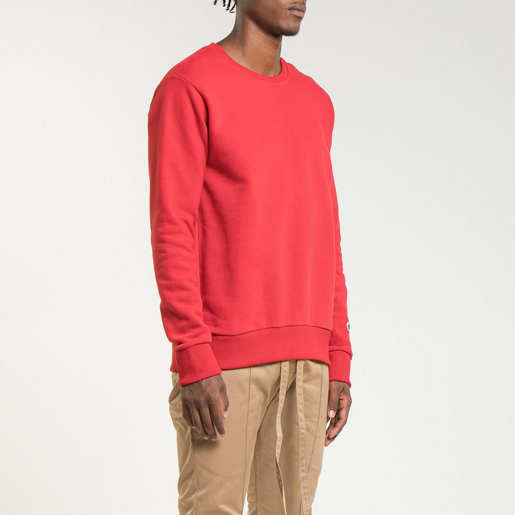 Sweat Terry Classic Crew - Rick Red - Mixte