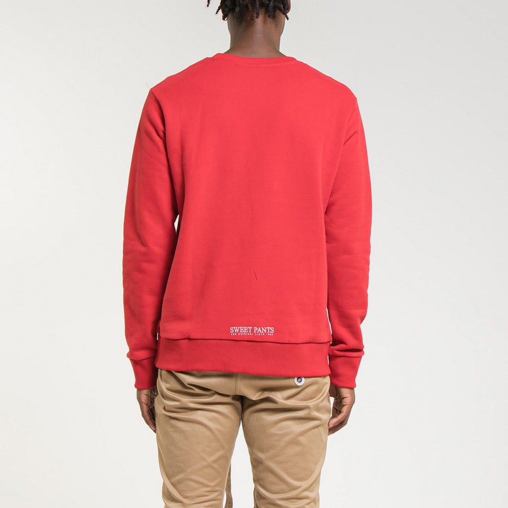 Sweat Terry Classic Crew - Rick Red - Mixte