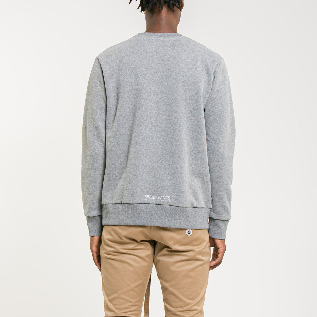 Sweat Col Rond - Dark Marl - Mixte