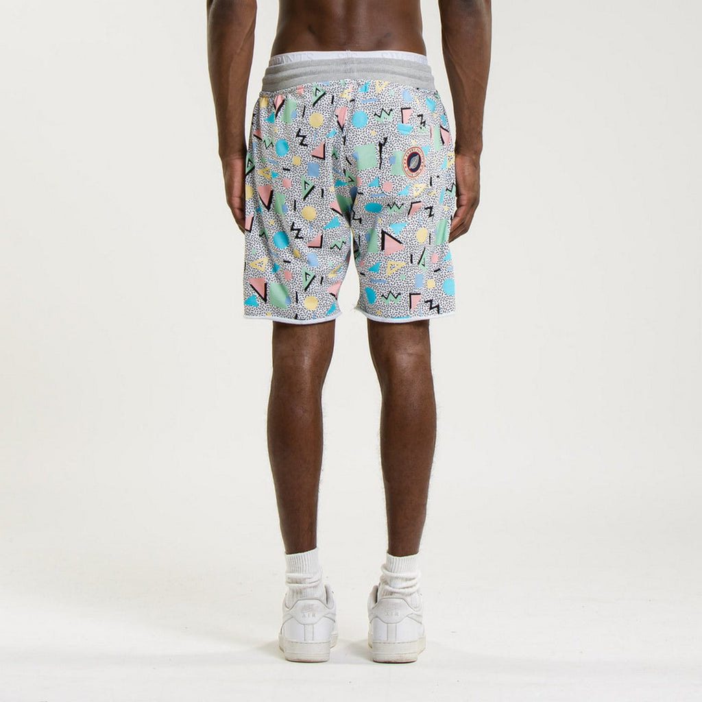 Bermuda Terry Cutoff Print - Jeffrey - Mixte