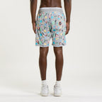 Bermuda Terry Cutoff Print - Jeffrey - Mixte