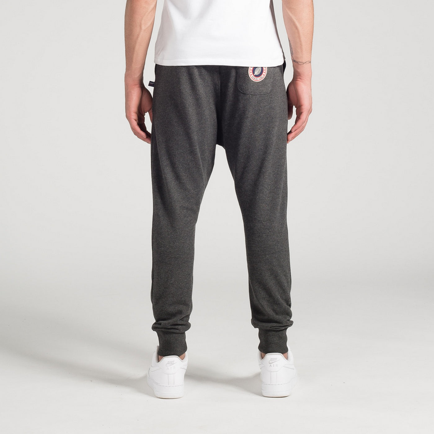 Pantalon Terry Loose - Black Marl - Mixte