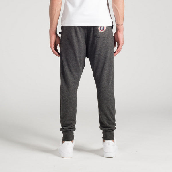 Pantalon Terry Loose - Black Marl - Mixte