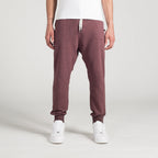 Pantalon Terry Loose - Bordeaux Marl - Mixte