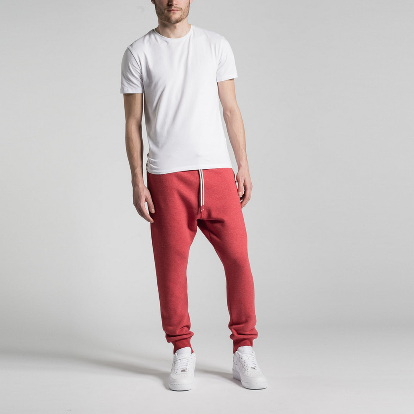 Pantalon Terry Loose - Rick Red Marl - Mixte