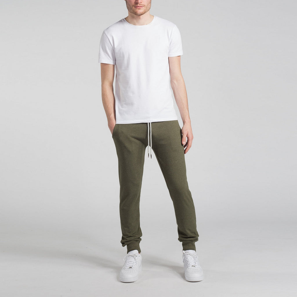 Pantalon Terry Slim - Army Marl - Mixte