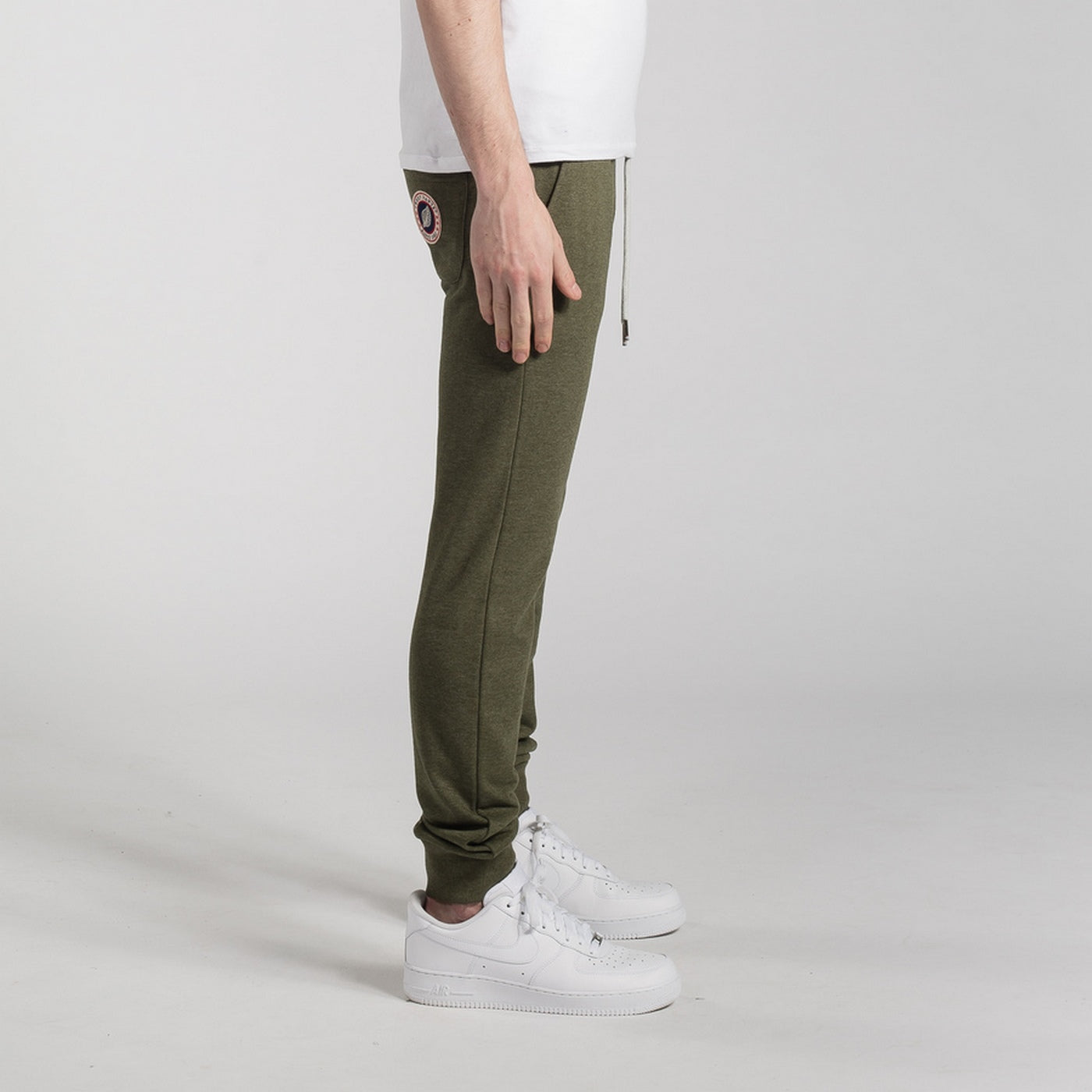 Pantalon Terry Slim - Army Marl - Mixte