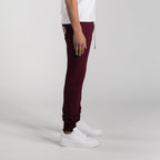 Pantalon Terry Slim - Bordeaux - Mixte
