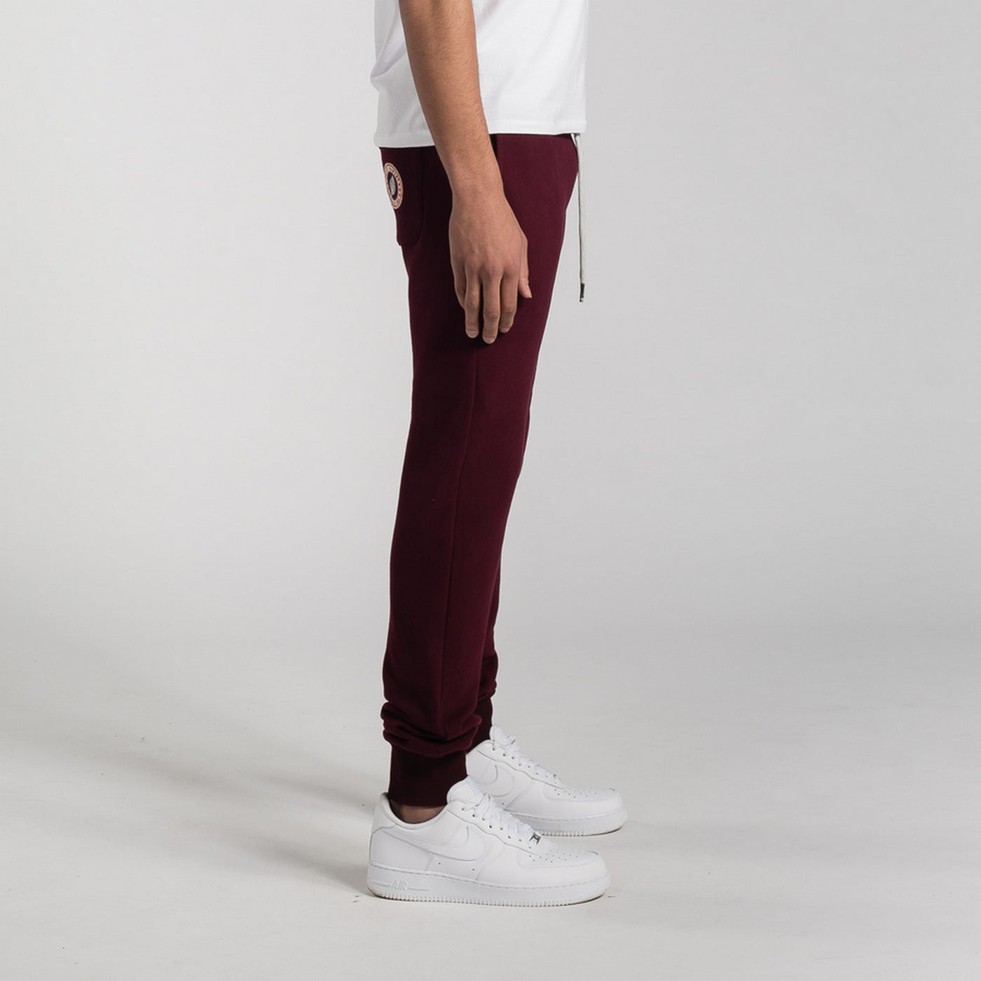 Pantalon Terry Slim - Bordeaux - Mixte