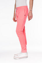 Pantalon Terry Slim - Neon Pink - Mixte