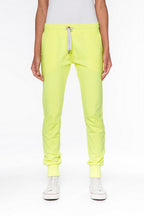 Pantalon Terry Slim - Neon Yellow - Mixte