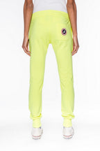 Pantalon Terry Slim - Neon Yellow - Mixte