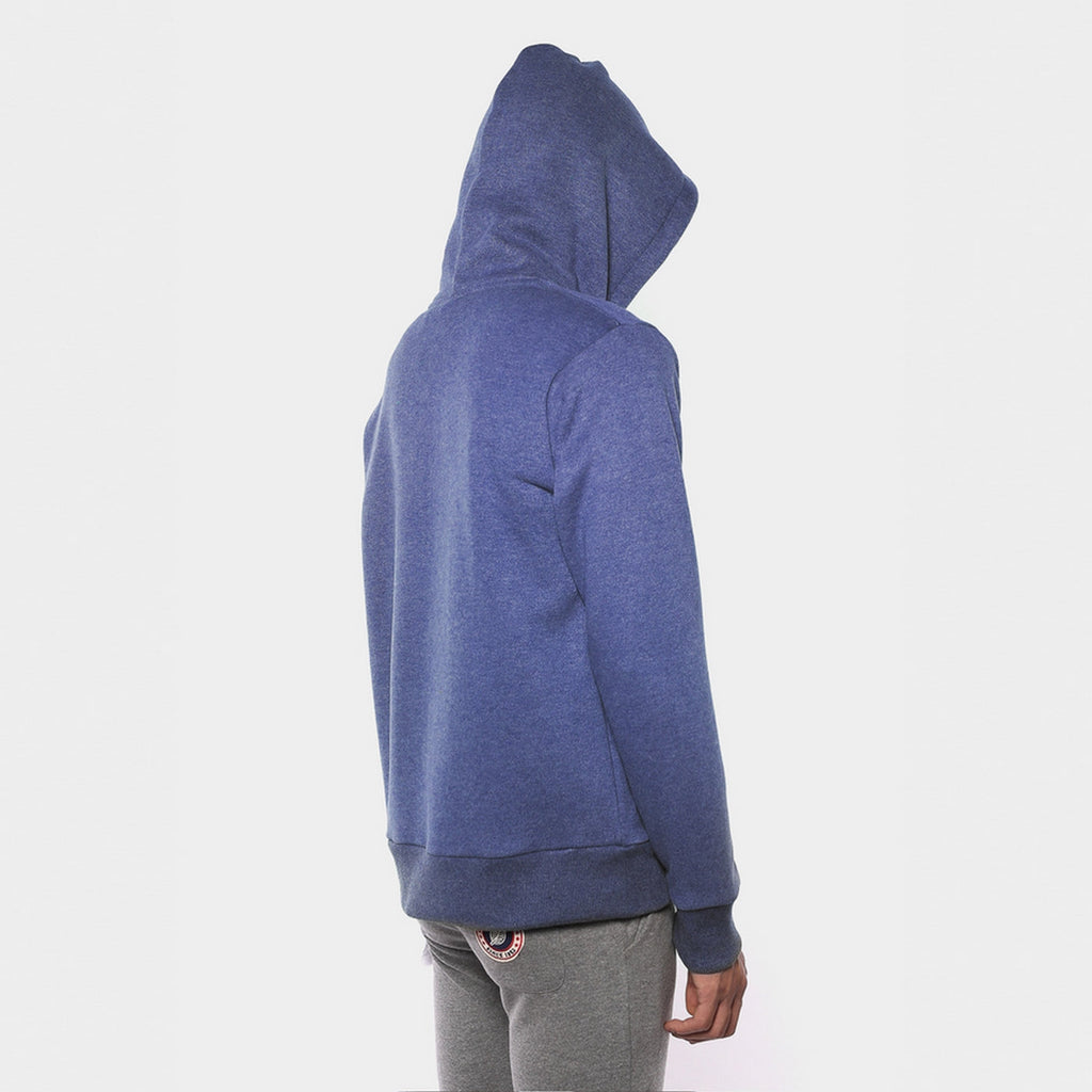 Sweat Terry Zip Up - Bleu Supreme Marl - Mixte