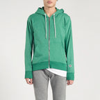 Sweat Terry Zip Up - Mint Marl - Mixte