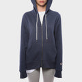 Sweat Terry Zip Up - Navy Marl - Mixte