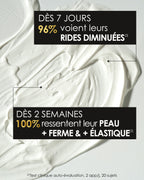 Texture de la crème de nuit Garancia Mystérieuses Mille et Une Nuits : dès 7 jours 96% voient leurs rides diminuées