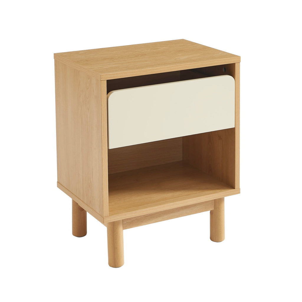Thalia - Table De Chevet - Effet Chêne