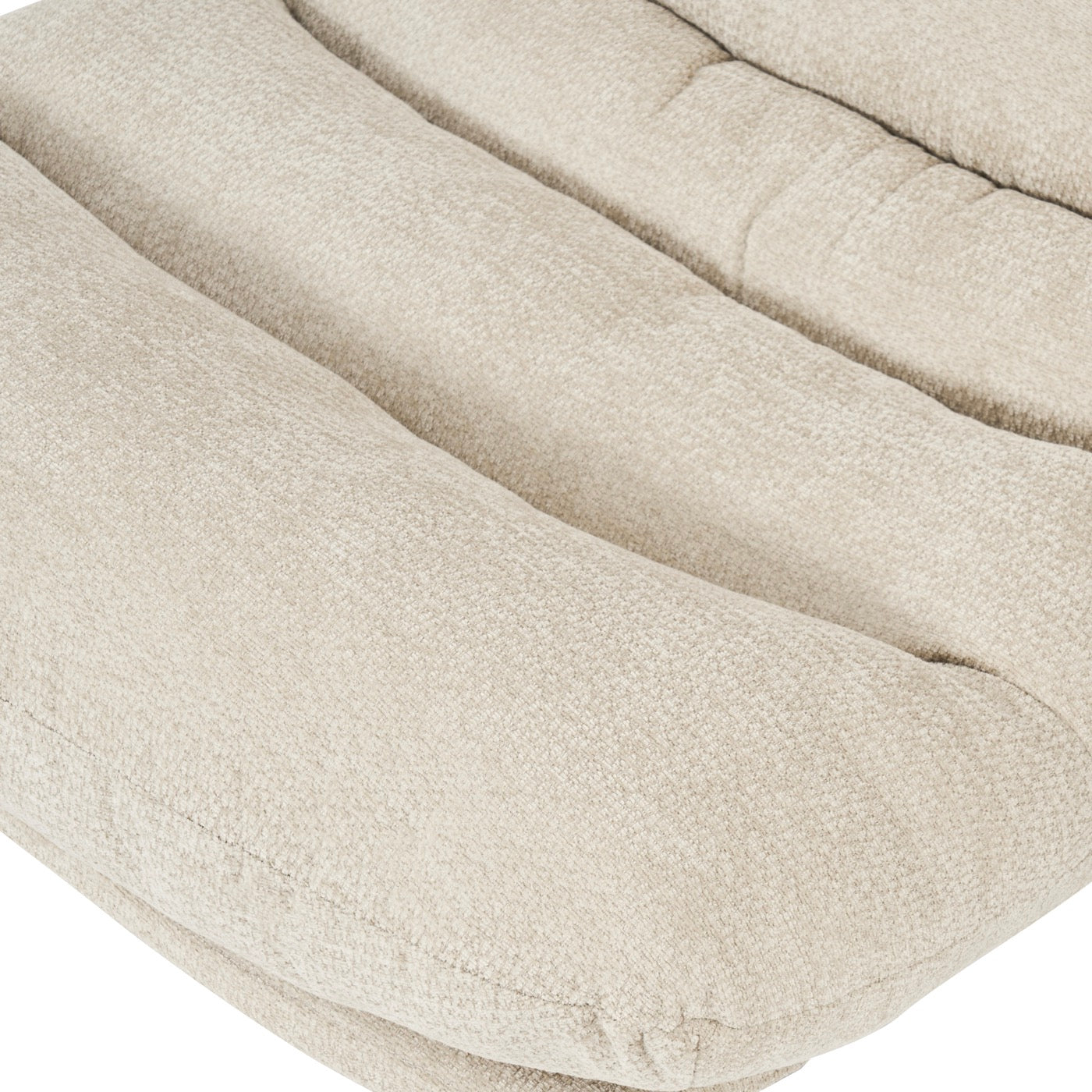 Themis - Fauteuil Rotatif 1 Place - Tissu Blanc
