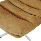 Themis - Fauteuil Rotatif 1 Place - Tissu Jaune Moutarde