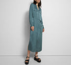 Theory NYC - Dresses - Ls Utl Shirtdr - Deep Navy