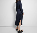 Theory NYC - Dresses - Ls Utl Shirtdr - Deep Navy
