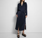 Theory NYC - Dresses - Ls Utl Shirtdr - Deep Navy
