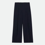Theory NYC - Pants - Wide Plt Pant B - Deep Navy