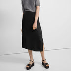 Theory NYC - Skirts - Double Slit Skt - Black