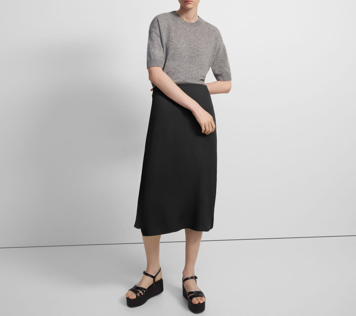 Theory NYC - Skirts - Double Slit Skt - Black