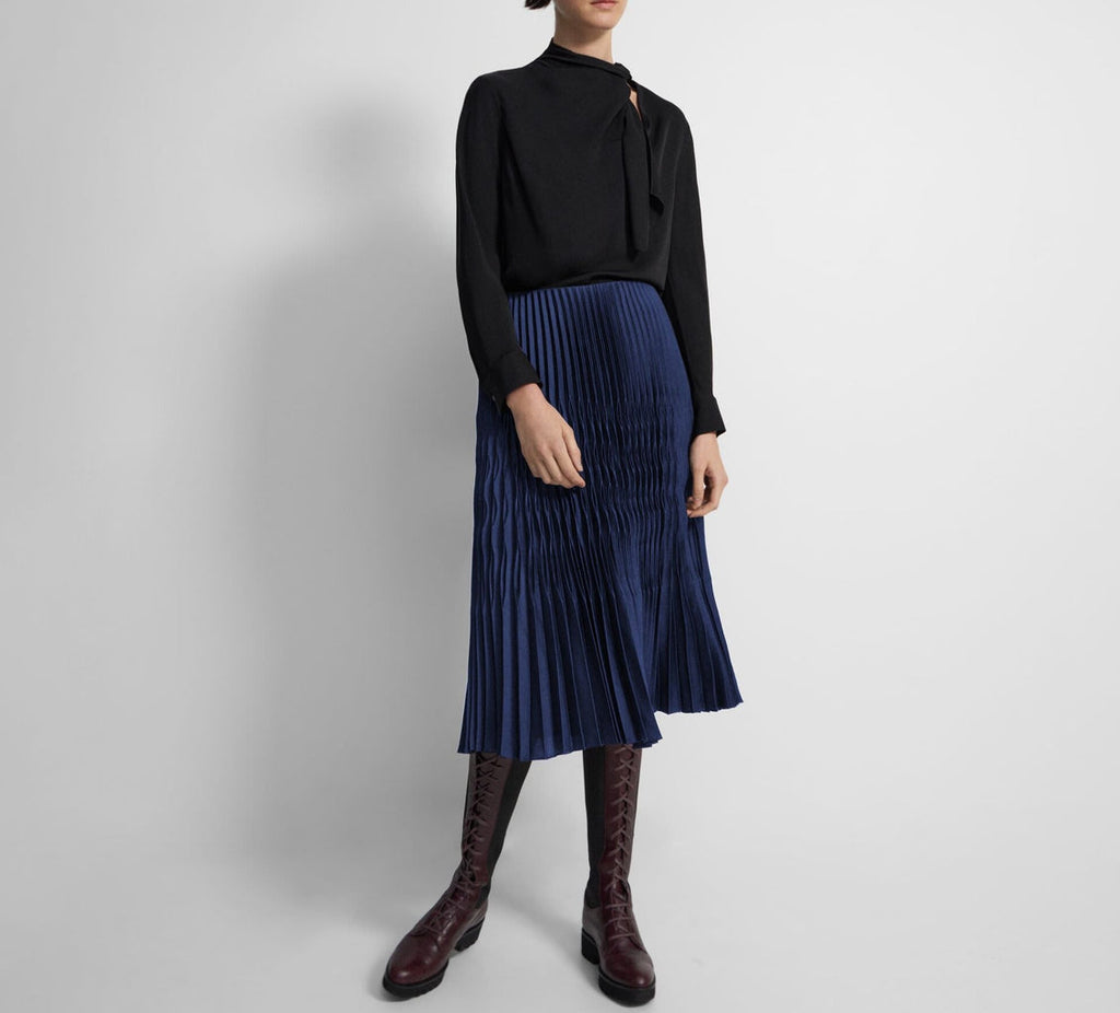 Theory NYC - Skirts - Broken Pleat Sk - High Tide