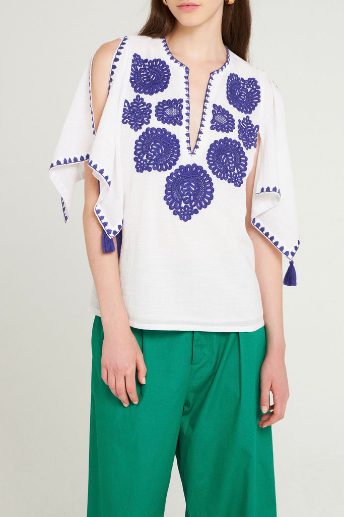 Blouse Tiki - White
