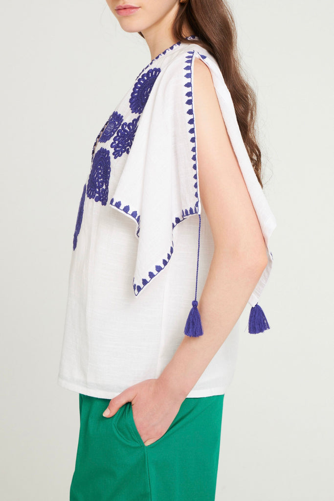 Blouse Tiki - White