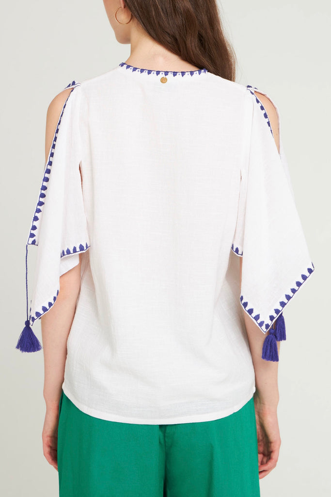 Blouse Tiki - White