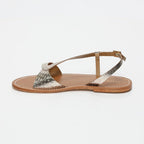 Sandales Timo - Or Croco Clair