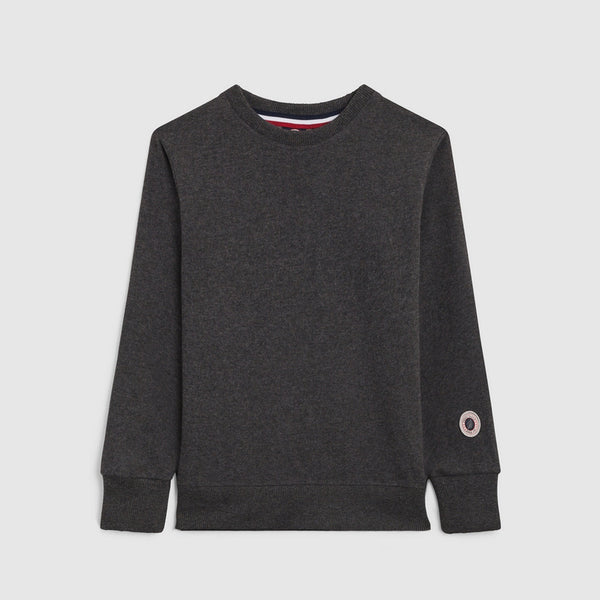 Sweat Tkid Classic Crew - Black Marl - Enfant