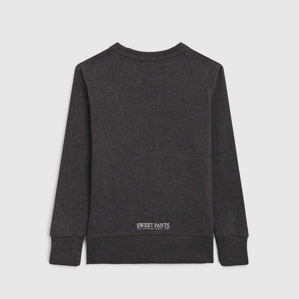 Sweat Tkid Classic Crew - Black Marl - Enfant