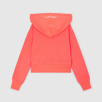 Sweat Tkid Crop Zip Up - Laser Corail - Fille - Enfant