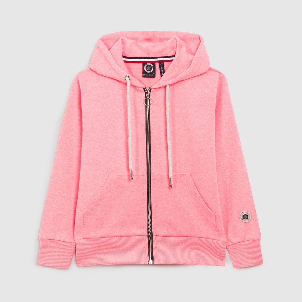 Sweat Tkid Zip Up - Neon Pink - Enfant Mixte