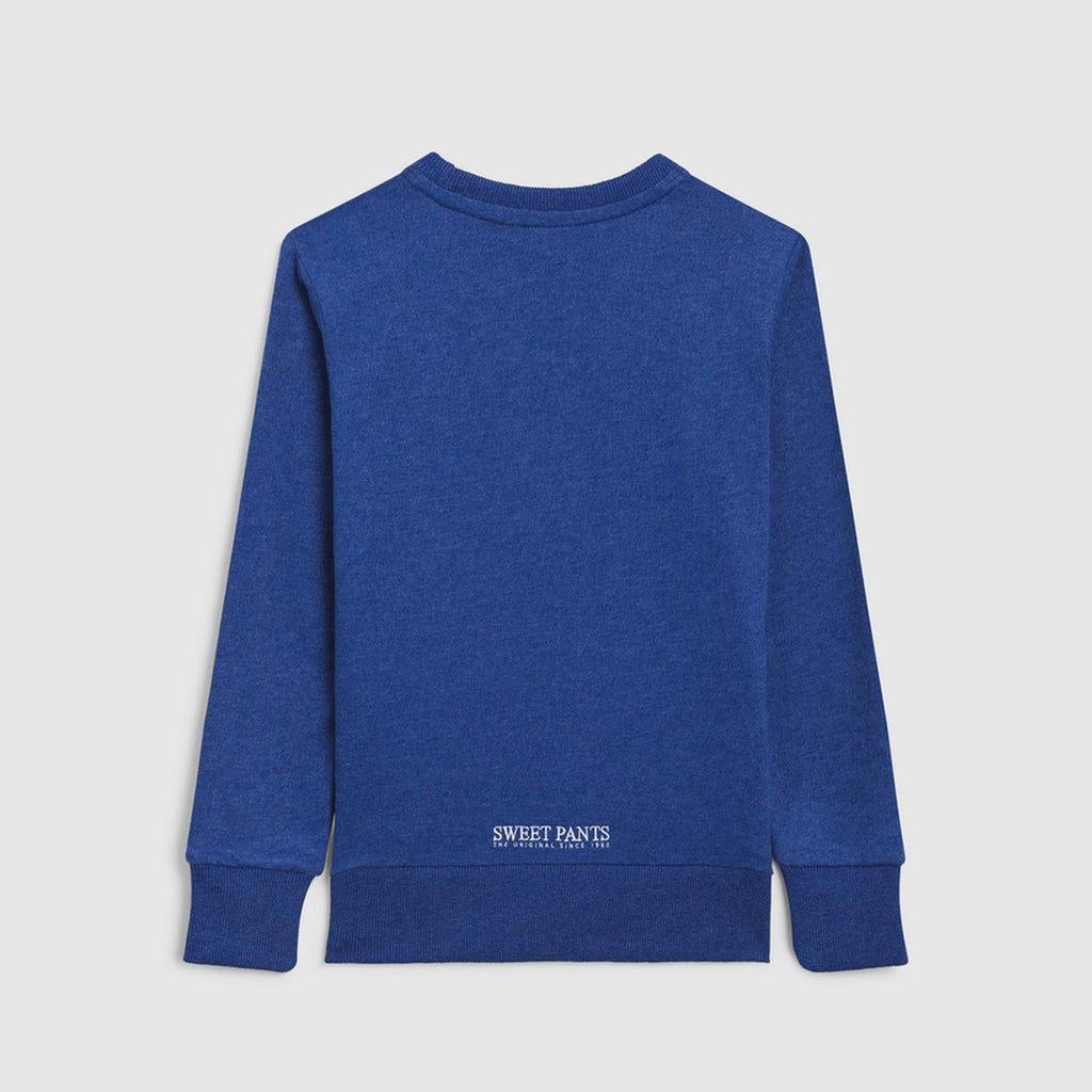 Sweat Tkid Classic Crew - Bleu Supreme Marl - Enfant