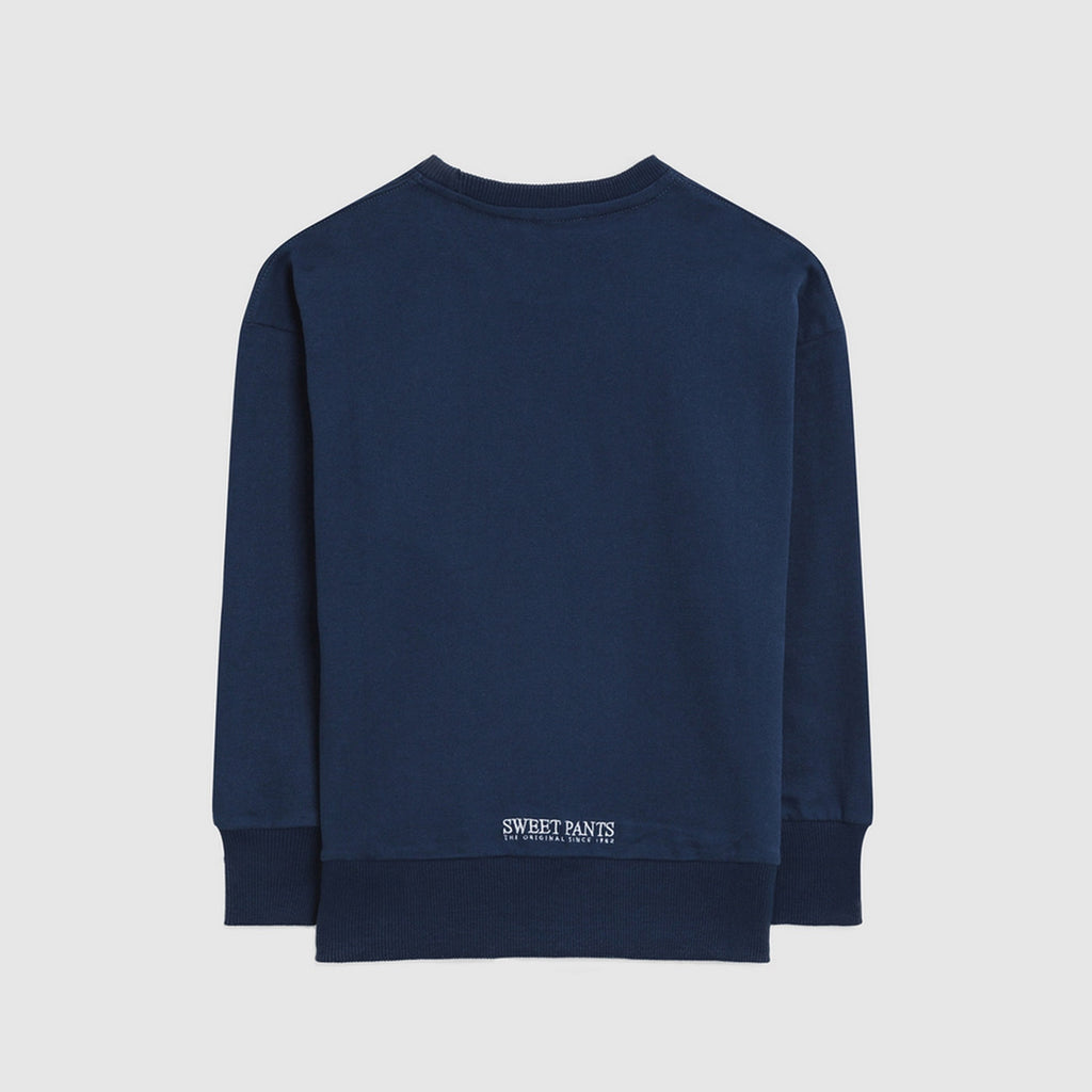 Sweat Tkid Classic Crew - Denim - Enfant