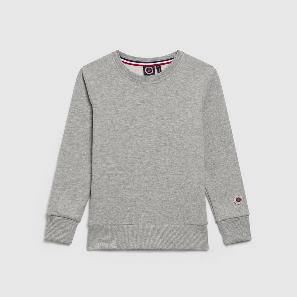 Sweat Tkid Classic Crew - Grey Marl - Enfant Mixte