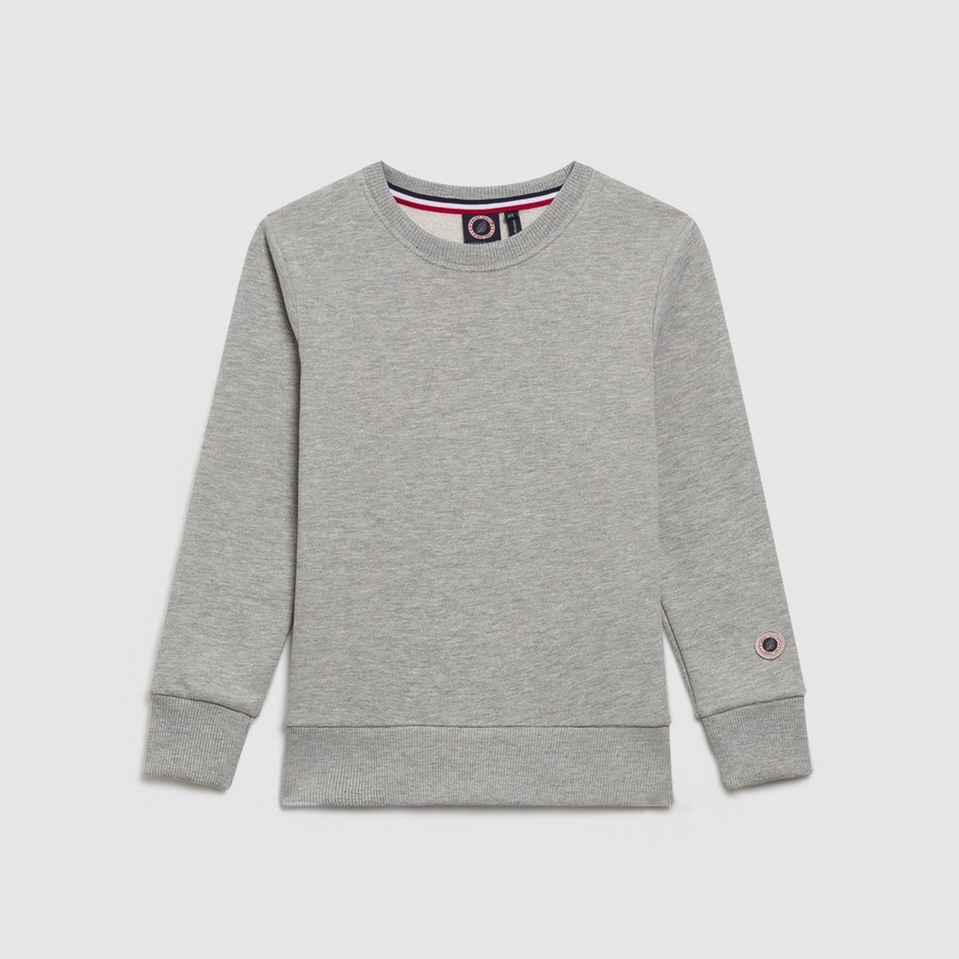 Sweat Tkid Classic Crew - Grey Marl - Enfant Mixte