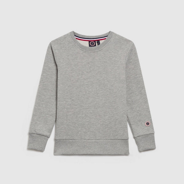 Sweat Tkid Classic Crew - Grey Marl - Enfant Mixte
