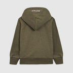 Sweat Zipe Capuche - Army Marl - Enfant