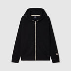 Sweat Zip Capuche - Black - Enfant